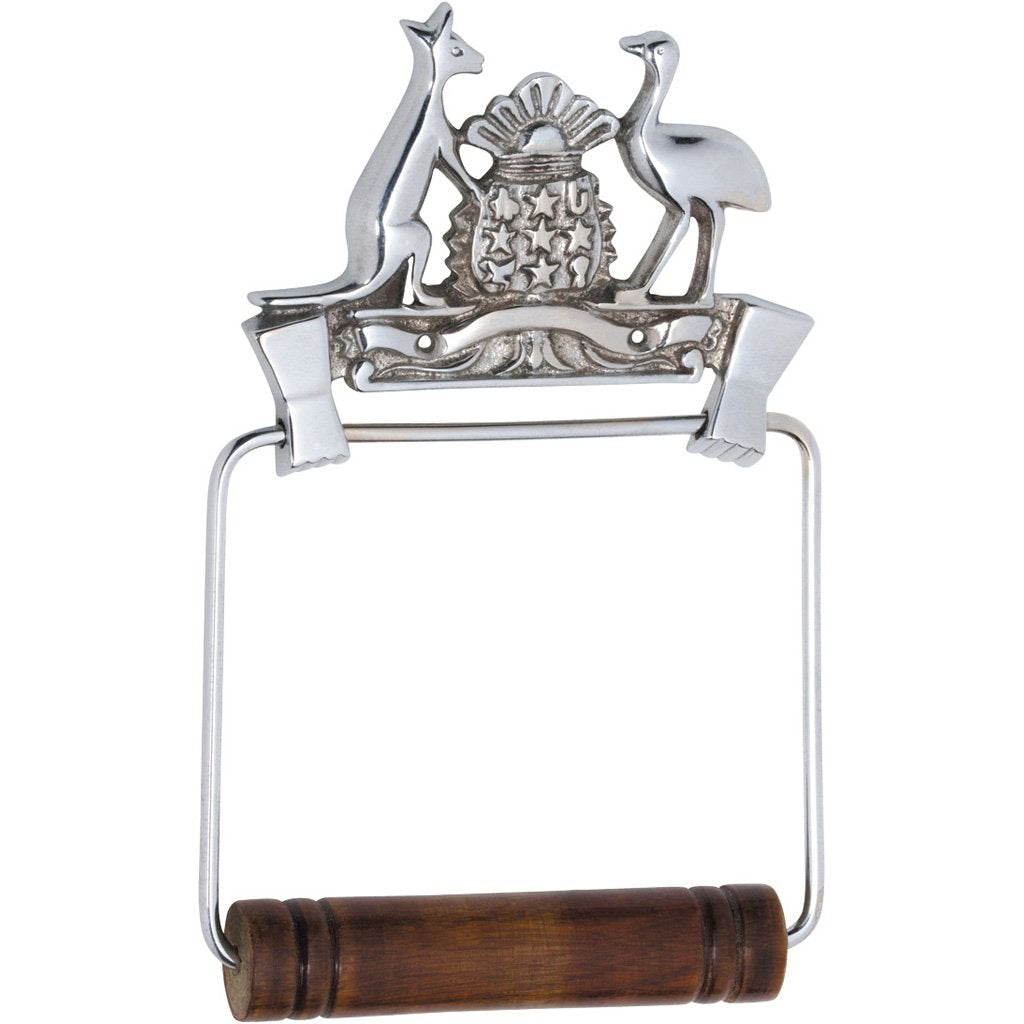 Coat of Arms Toilet Roll Holder