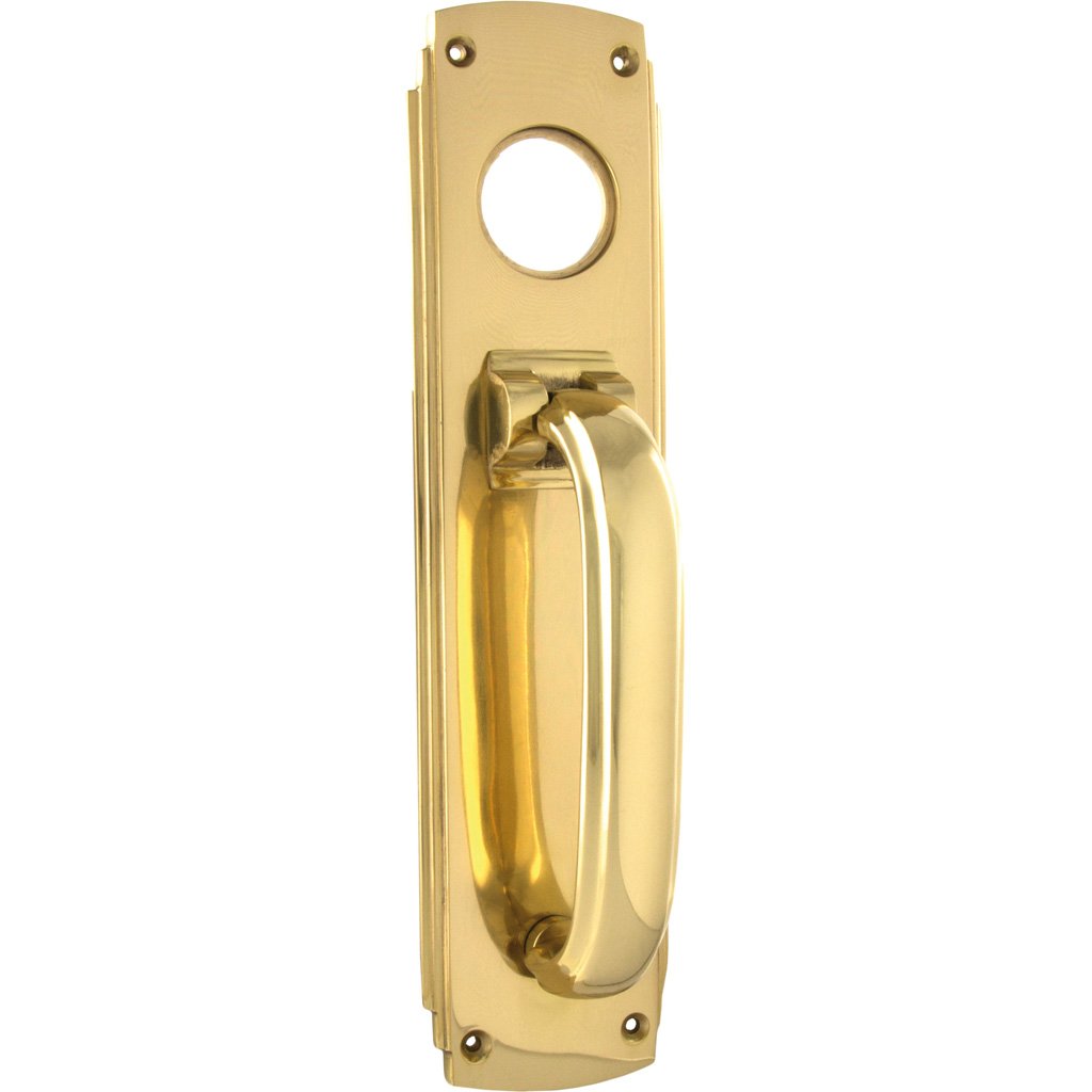 Deco Pull Handle / Knocker (Cylinder Hole)