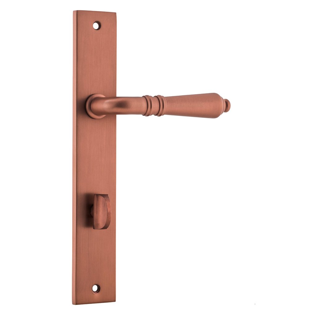 Sarlat Lever on Rectangular Plate (Door Handle Set)