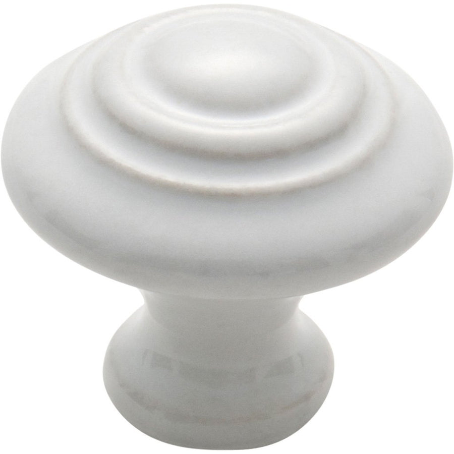 Domed/Fluted Porcelian Knob