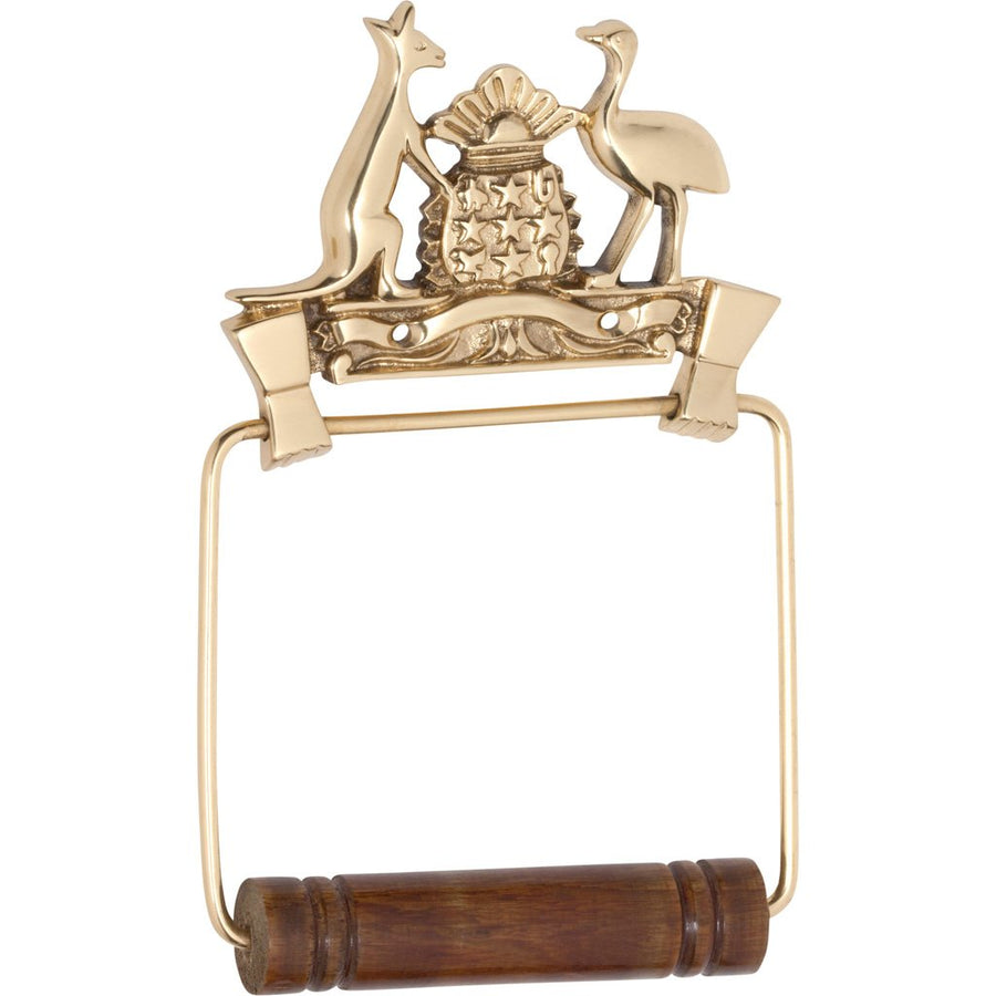 Coat of Arms Toilet Roll Holder